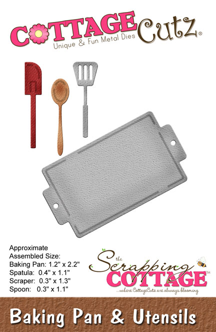 CottageCutz Baking Pan & Utensils