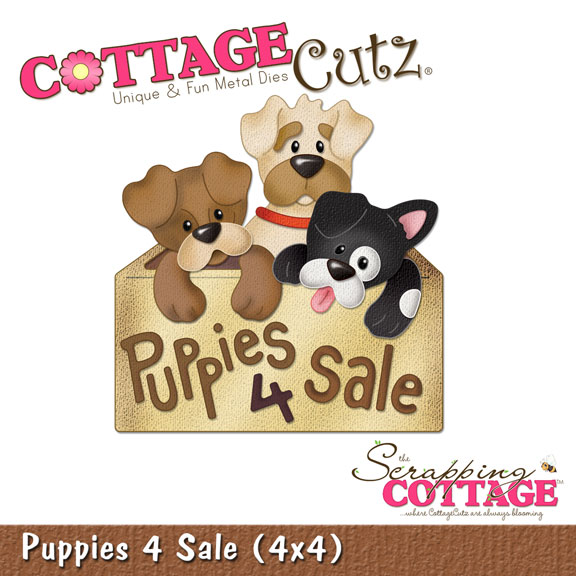 CottageCutz Puppies 4 Sale (4x4) RETIRED